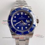 NOOB Factory V10 Version 904L Rolex Submariner Date 40MM ETA-3135 Watch - Stainless Steel Case Blue Dial Ceramic Bezel